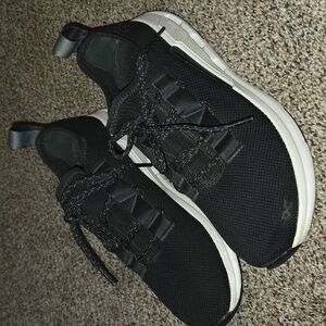 On Cloud Black and White Sneakers
